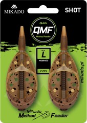 2ks - Krmítko Mikado Quick Method Feeder SHOT veľ. L 2ks - Krmítko Mikado Quick Method Feeder SHOT veľ. L