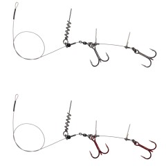 2ks - Montaža Savage Gear Linethru Corkscrew Rola 1