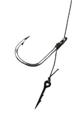 2ks - Návazec ze Šňůrky s Trnem Method Feeder Fans Sting