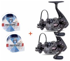 2ks Naviják Saenger Skymaster NG-3 Series 4000 Akce 1+1 + 2x Vlasec 0,20mm 150m