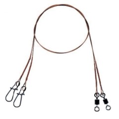 2ks - Titánové Lanko Mistrall Wire Leaders 7x7 Brown 7kg 2ks - Titánové Lanko Mistrall Wire Leaders 7x7 Brown 7kg