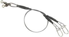 2ks - Titanové Lanko pro Lov Dravců Mistrall 15cm 2ks - Titanové Lanko pro Lov Dravců Mistrall 15cm