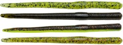 3 kom - Gumena Mamac Strike King KVD Super Finesse Worm 10cm