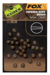30kom - Perlice Fox Edges Camo Tapered Bore Beads 4mm