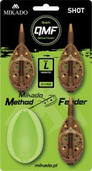 3kom - Set Hranilica Mikado Quick Method Feeder SHOT vel. L