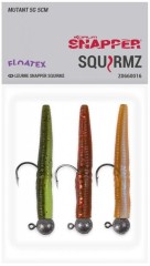 3ks - Červ Korum Snapper Floatex Squirms 5cm