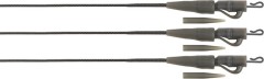 3ks - Gotova Montaža Fox Edges Naturals 50lb Leadcore Rola Clip Uže 50lb