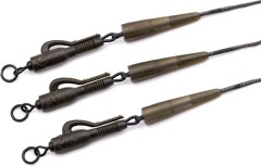 3ks - Gotova Montaža Korda Kable Leadcore Vođa Hibridni Lead Clip 50cm