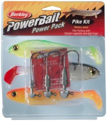 3ks - Gumová Nástraha Berkley PowerBait Pro Pack Pike 15cm 7g