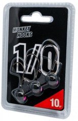 3ks - Jigova Glava Monkey Lures MNKY Black-Pink 1/0