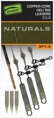 3ks - Koncová Montáž Fox Edges Naturals Copper-Core Heli Rig Leaders 50lb 3ks - Koncová Montáž Fox Edges Naturals Copper-Core Heli Rig Leaders 50lb