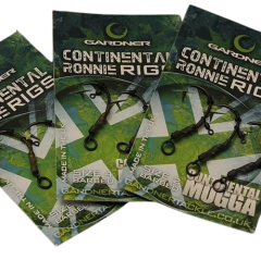 3ks - Montáž Gardner Continental Ronnie Rig 3 s Protihrotom 3ks - Montáž Gardner Continental Ronnie Rig 3 s Protihrotom
