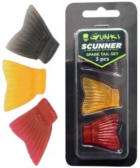 3ks - Náhradné Ocásky Gunki Scunner 3ks - Náhradné Ocásky Gunki Scunner