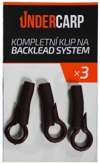 3ks - Prevleka UnderCarp Kompletni klip na Backlead System