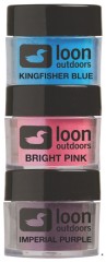 3ks - Prípravok na Viazanie Mušiek Loon Outdoors Fly Tying Powder Bright