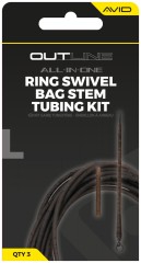 3ks - Sada Na Montáž Avid Outline Bag Stem Tungsten Tubing Kit - Ring Swivel