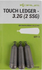 3ks - Zátěž Korum Touch Ledger 3,2gr (2 SSG) 3ks - Zátěž Korum Touch Ledger 3,2gr (2 SSG)