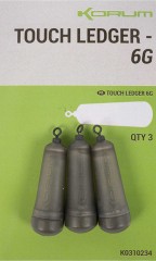 3ks - Zátěž Korum Touch Ledger 6gr 3ks - Zátěž Korum Touch Ledger 6gr