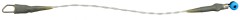 3ks - Záves na Kŕmidlo Sensas Sliding Fluorocarbon Link 6cm