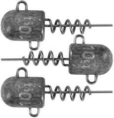 3ks - Zavrtávacia Jigová Hlavička Rage Corkscrew Bullet Jig heads 3ks - Zavrtávacia Jigová Hlavička Rage Corkscrew Bullet Jig heads