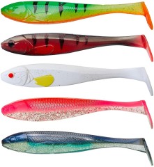 4 kom - Gumena Mekoća Illex Magic Slim Shad 6 12,5cm 16,7gr