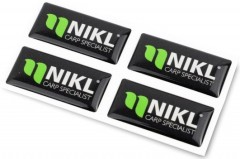 4 kom - Samolepka Nikl 3D
