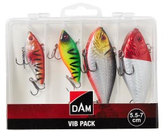 4 kom - Set Mamaca DAM Vib Pack Box 5,5-7cm 6,5-13gr