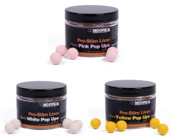 45ks - Plávajúce Boilie CC Moore Pro-Stim Liver Pop Ups 14mm