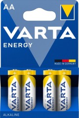 4ks - Baterie Varta Energy AA