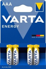 4ks - Baterie Varta Energy AAA