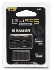4ks - Koncová Montáž Liquirigs Zig Aligna Caps s Plovoucí Pěnou 4ks - Koncová Montáž Liquirigs Zig Aligna Caps s Plovoucí Pěnou
