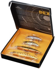 4ks Wobler Berkley DEX Bullet Jerk Pastrva Boje Kutija