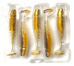 5 kom - Gumena Mamac Gunki Tipsy SXL ITB 10cm 8,5gr Ghost Štuka