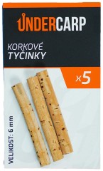 5 kom - Korke štapići UnderCarp 6mm 5 kom - Korke štapići UnderCarp 6mm