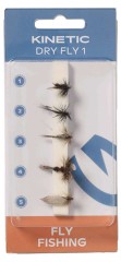 5 kom - Mušice Kinetic Dry Flies 1 5 kom - Mušice Kinetic Dry Flies 1