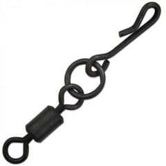 5 kom - Obratlík Giants Fishing Heli Swivel s brzim kopčom