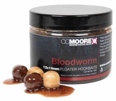 50 kom - Plutajući Boilies u Dipi CC Moore Bloodworm Floater Hookbaits Dumbells 12x14mm