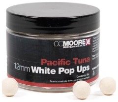 55kom - Plovuće Boilies CCMoore Pacific Tuna White Pop Ups 12mm