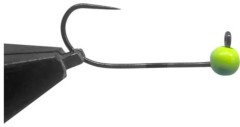 5kom - Jig glava Jigovky HD Barbless Fluo