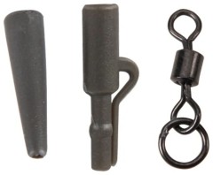5kom - Set Anaconda 360° Flex Ring Swivel Safety Lead Clip Kit