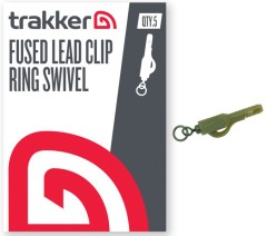 5kom - Sigurnosne kopče Trakker Fused Lead Clip -Ring Swivel