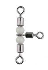 5kom - Trostruka vrtilica Mikado Rolling Swivel BN