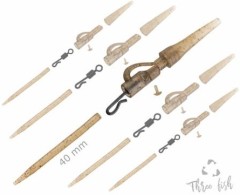 5kom - Zakončnici Zfish Lead Clip 3u1 Komplet set 40mm 5kom - Zakončnici Zfish Lead Clip 3u1 Komplet set 40mm