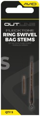 5kom - Završna montaža Avid Outline FleckTone Short Bag Stem - Ring Swivel