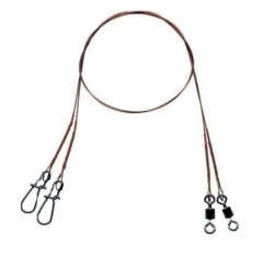 5ks - Čelična žica Crazy Fish 20cm 16kg