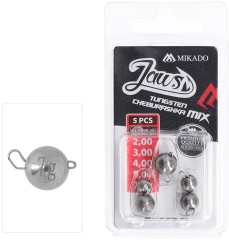 5ks - Čerburaška Mikado Wolfram Jaws Set (2gr/3gr/4gr/5gr/7gr)