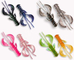 5ks - Gumová Nástraha Crazy Fish Nimble 10cm 6,1gr