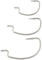 5ks - Háček Westin Sandy Andy Weedless Wide Gap Stříbrná