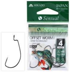 5ks - Háčik Mikado SENSUAL Offset Worm I