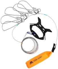 5ks Karabinky Na Uchovávání Ryby Mikado 14cm